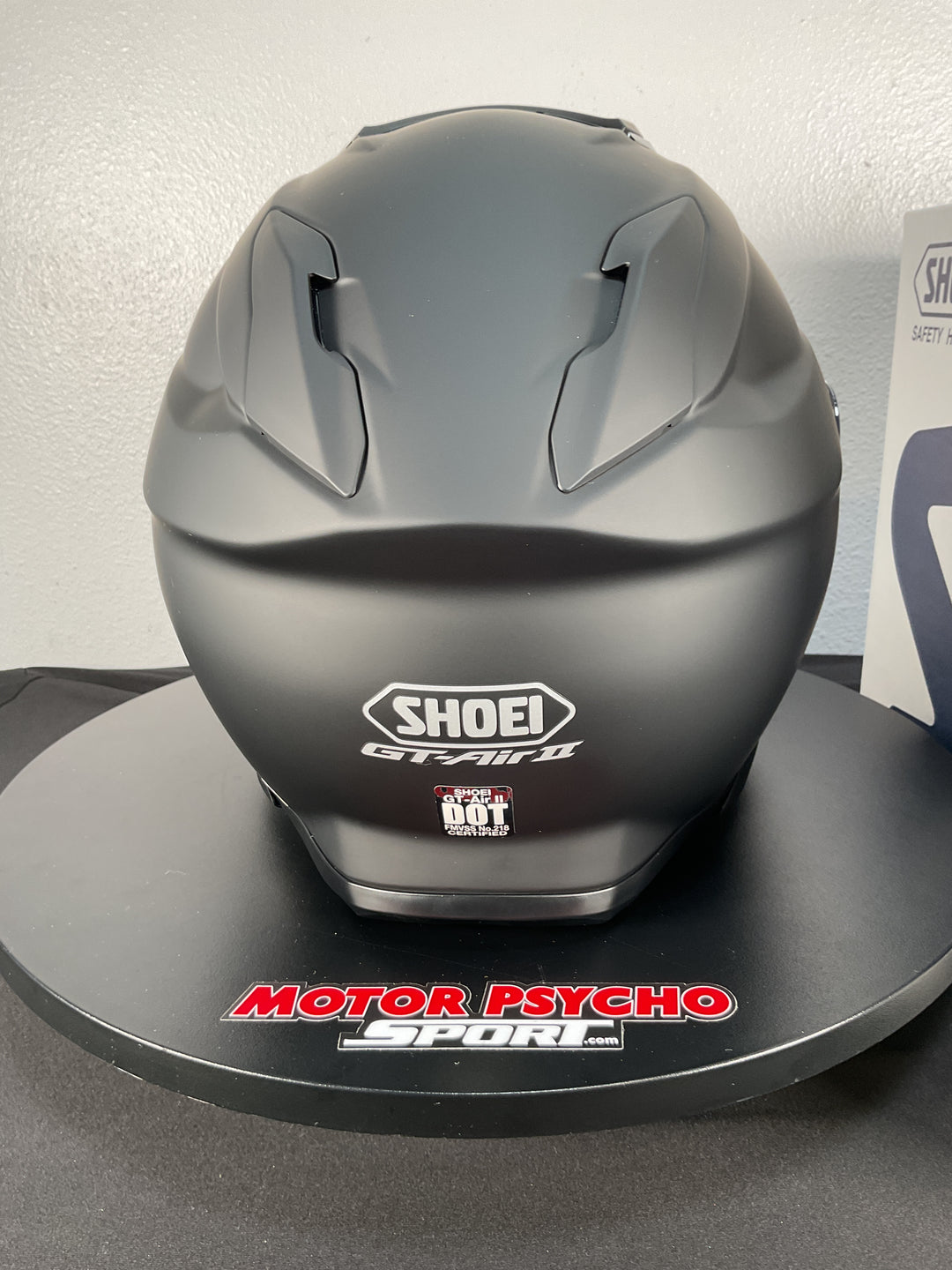 Shoei GT-Air II Helmet - Matte Black - Size Small - Used Like New