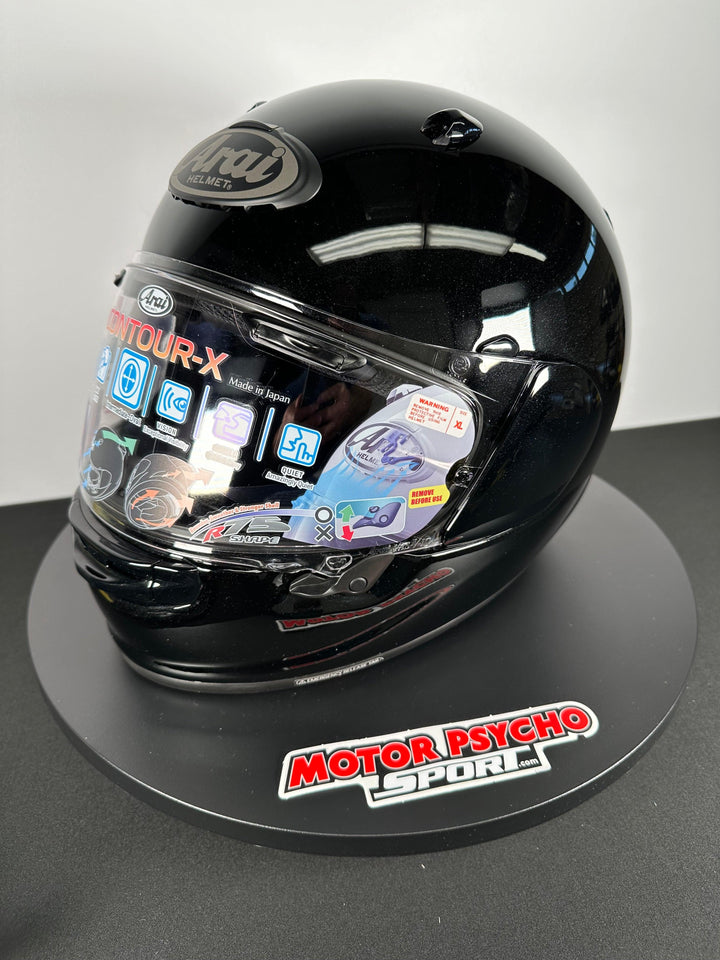 Arai Contour-X Helmet - Diamond Black - Size XL - OPEN BOX