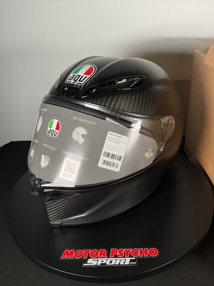 AGV Pista GP RR Mono Matte Carbon Helmet - Size L - Used Open Box