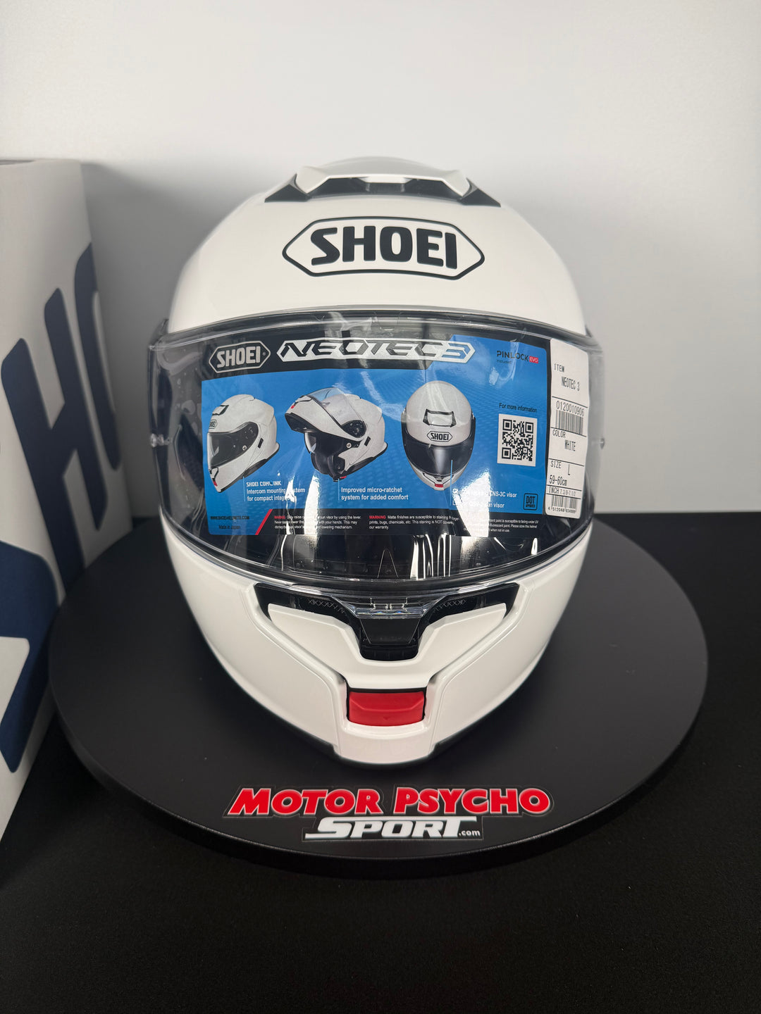 Shoei Neotec 3 Modular Helmet - Gloss White - Size Large
