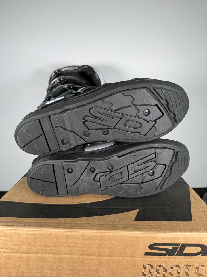 Sidi Crossfire 3 SRS Black/Black Boots - Size EU 46 / US 11.5 / OPEN BOX - FINAL SALE / NO RETURNS