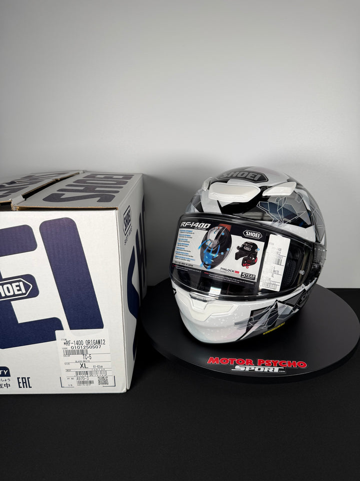 Shoei RF-1400 Origami 2 Helmet - TC-5 - Size XL - USED / OPEN BOX - FINAL SALE / NO RETURNS
