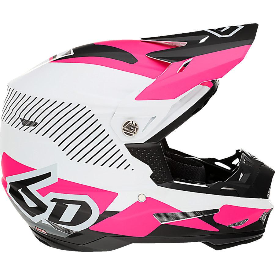 6D ATR-2 Fusion Helmet - Neon Pink - Motor Psycho Sport