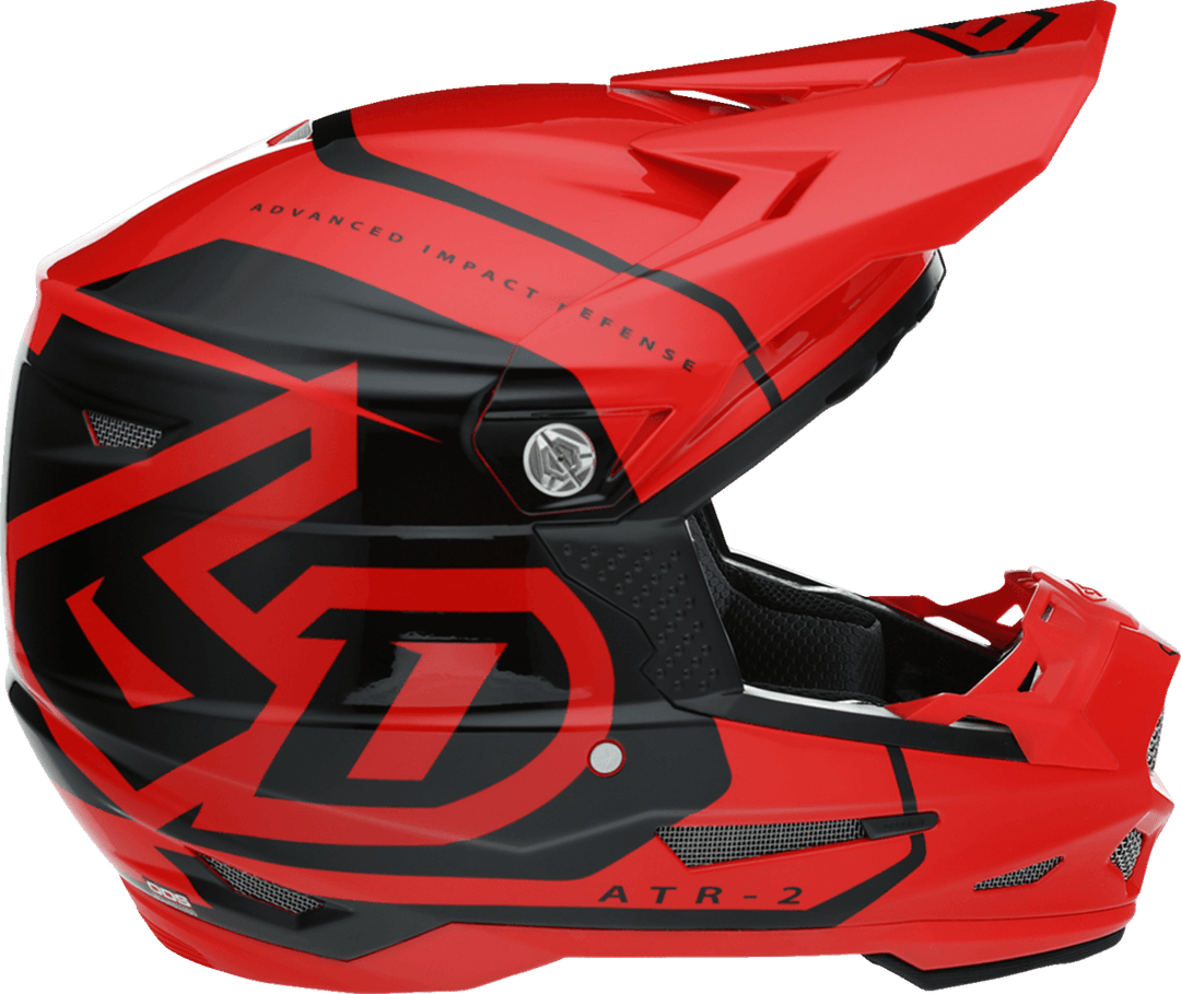 6D ATR-2 Torque Helmet - Red - Motor Psycho Sport