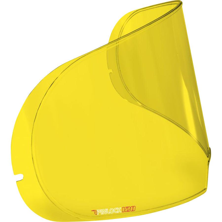 6D ATS-1 Helmet Shield Pinlock Lens - Dark Yellow - Motor Psycho Sport