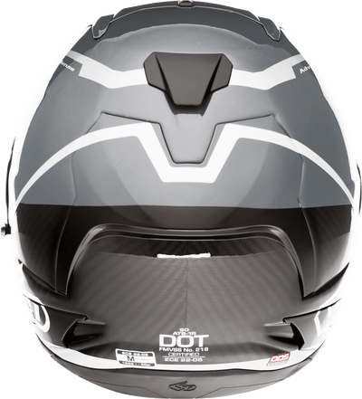 6D ATS-1R Helmet - Alpha Silver - Motor Psycho Sport