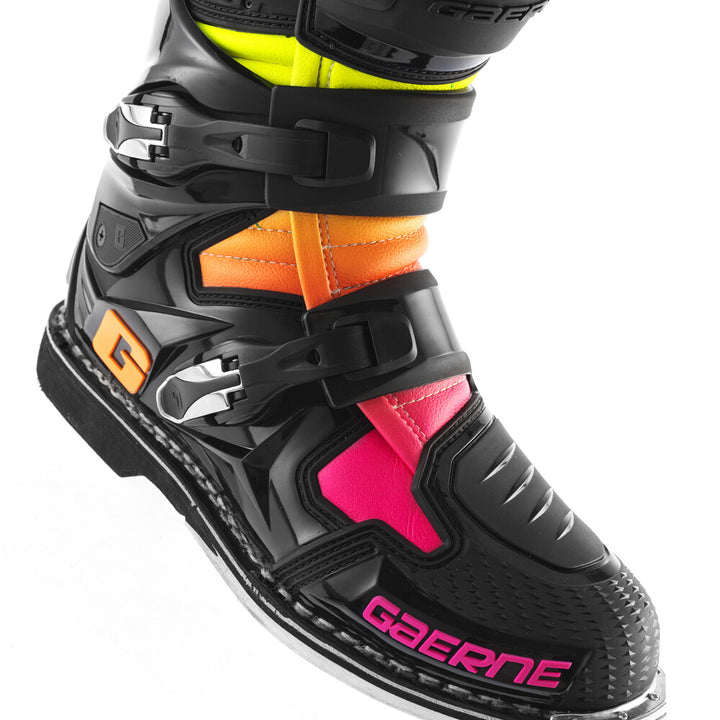 Gaerne SG-12 Boots - LE Black/Orange/Pink