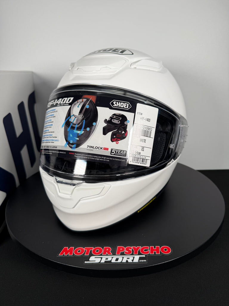 shoei rf 1400 white small RF-1400 Helmet - - Size X-Small - USED / OPEN BOX May 4th Bern Kids Bandito MIPS new shield and base SIZE:8US-7.5UK-41 1-3EU