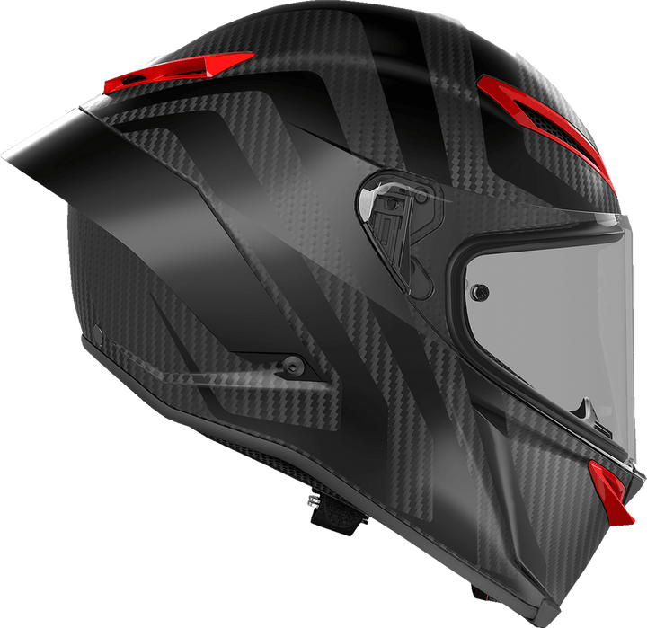 AGV Pista GP RR Performante Helmet - Matte Carbon/Black/Red - Size Medium - USED OPEN BOX