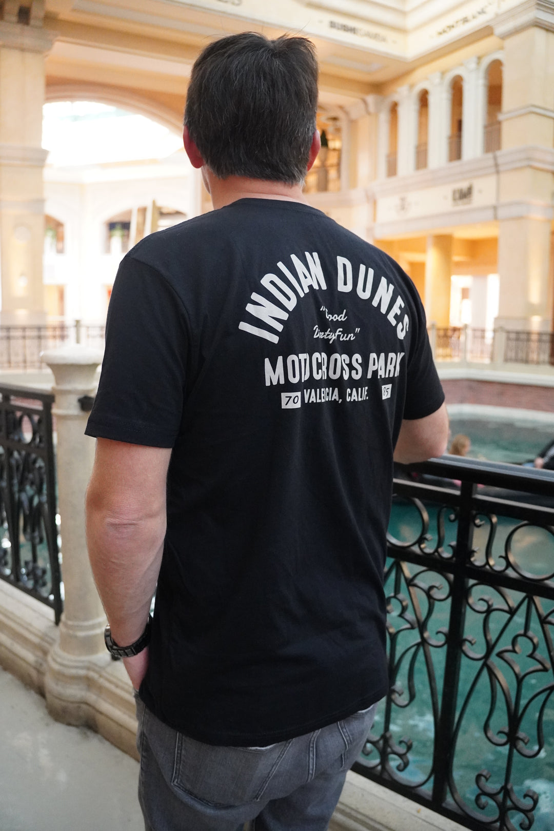 Indian Dunes Valencia T-Shirt Black