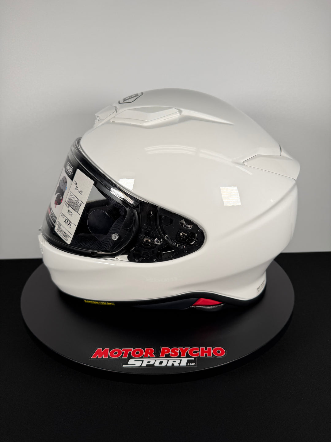 Shoei RF-1400 Helmet - White - Size XXXL - USED / OPEN BOX #2