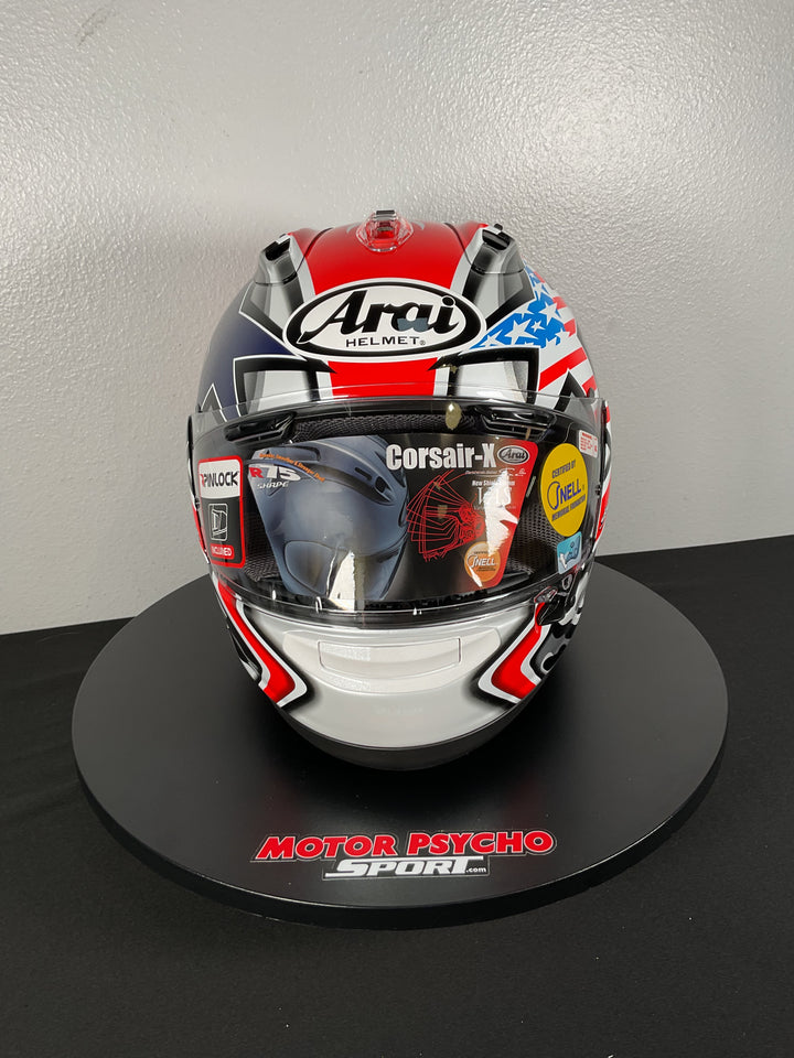Arai Corsair X w/ pinlock - Hayden Laguna - Size XL - Used Like New