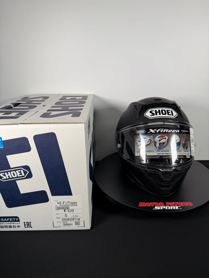 Shoei X-15 Helmet - Matte Black - Size S - USED / OPEN BOX