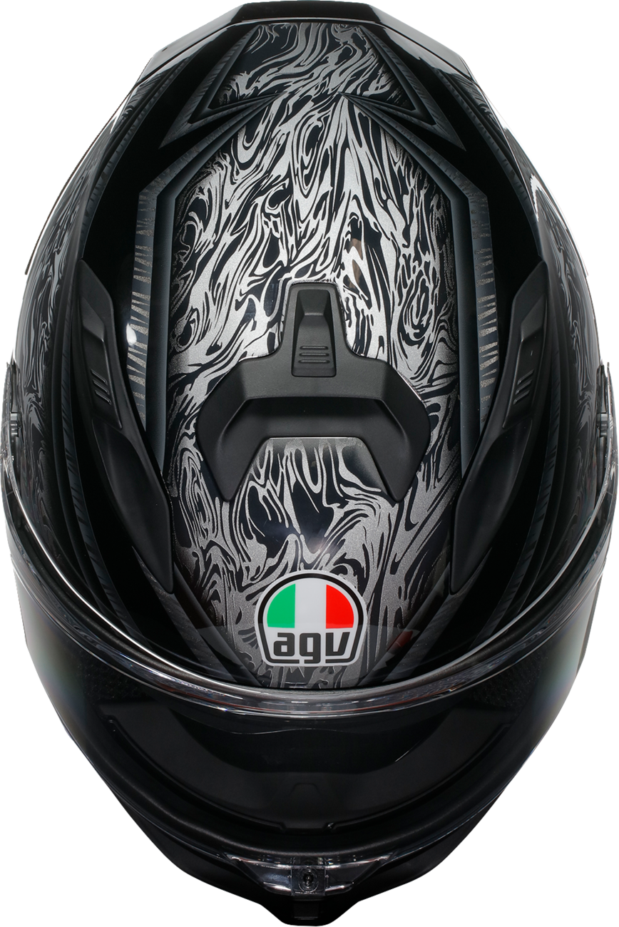 AGV K7 Helmet - Damascus Black/Silver