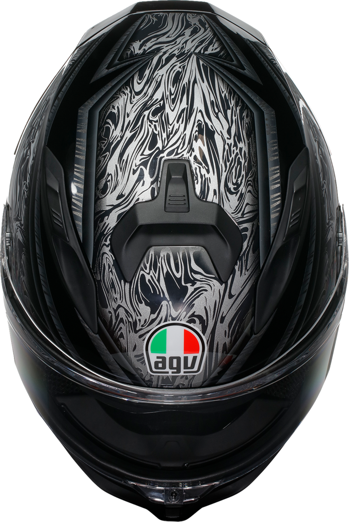 AGV K7 Helmet - Damascus Black/Silver