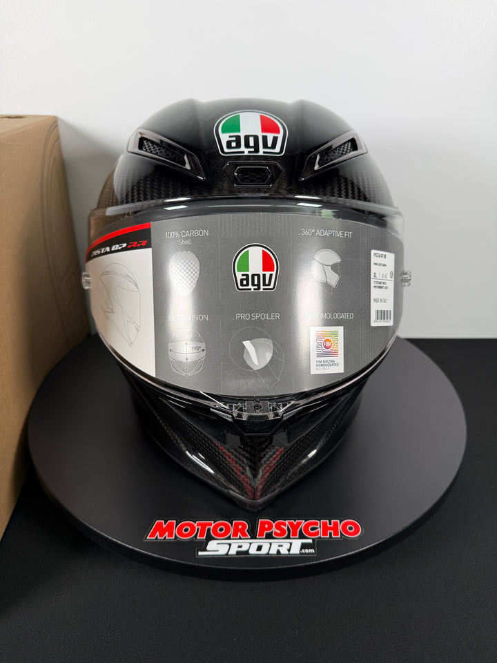 AGV Pista GP RR Mono Glossy Carbon Helmet - Size XL - OPEN BOX