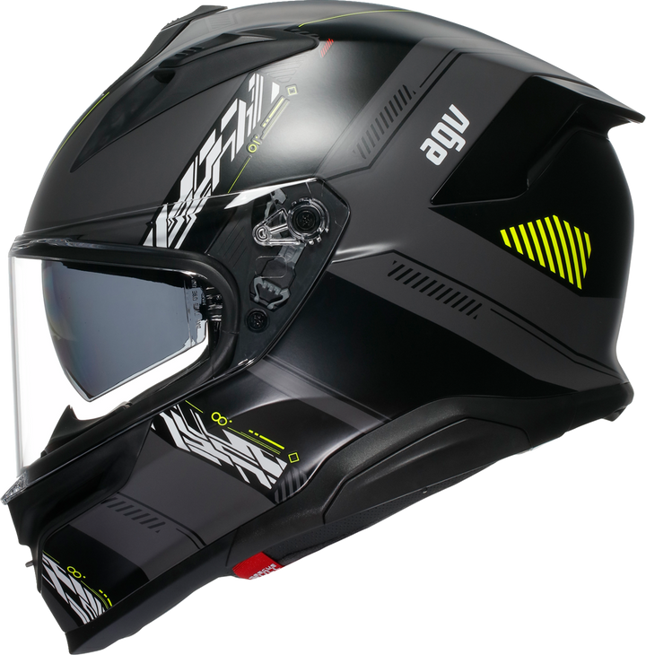AGV K7 Helmet - Kyber Matte Gray/Yellow