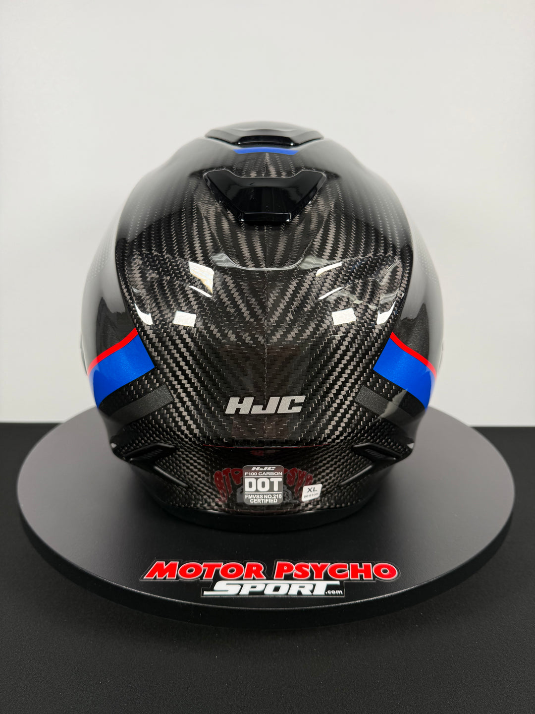 HJC F100 Carbon Modular Helmet - Stan MC-21 - Size XL - OPEN BOX