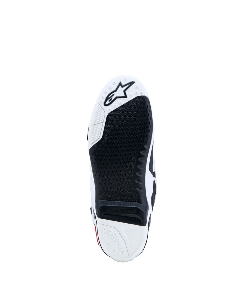 Alpinestars Tech 10 Boots - White/Black/Red (Idaho Warehouse)