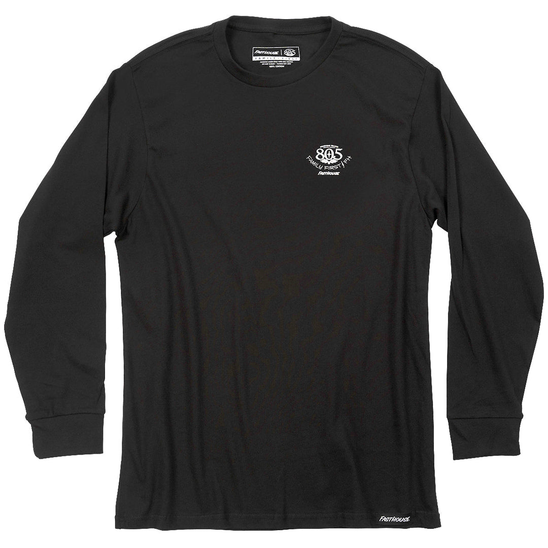 Fasthouse 805 Family First Long Sleeve Tee - Black