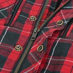 CORTECH EL CAMINO RIDING JACKET - RED/BLACK