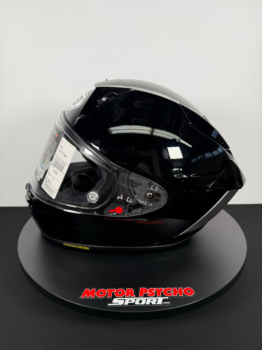 Shoei X-15 Helmet - Gloss Black - Size S - USED / OPEN BOX