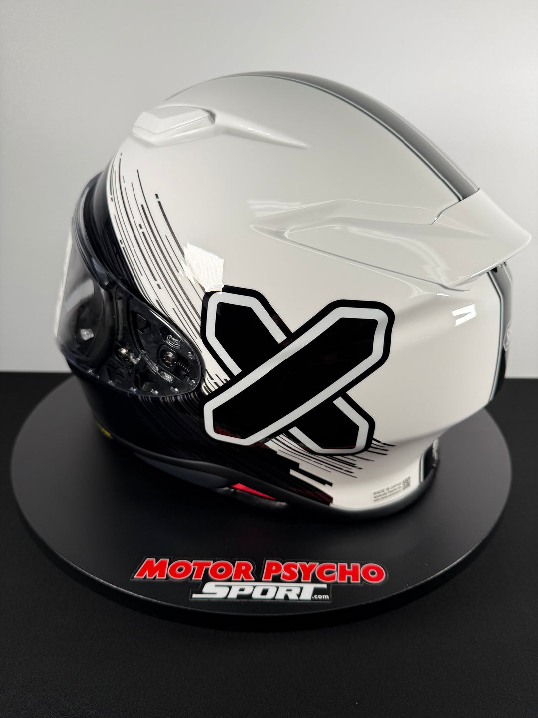 Shoei RF-1400 Ideograph Helmet - TC-6 White/Black - Size XXL - USED / OPEN BOX #2