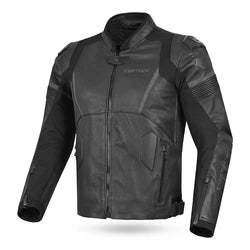 CORTECH REVO LEATHER JACKET - BLACK