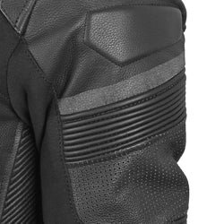 CORTECH REVO LEATHER JACKET - BLACK