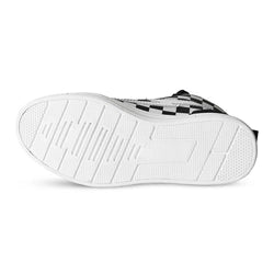 CORTECH THE SLAYER WOMEN'S CANVAS RIDING SHOE - WHITE CHECK