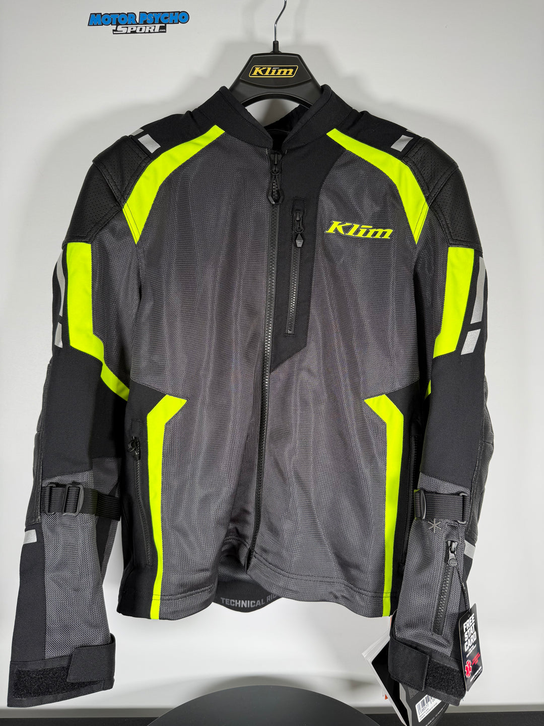 KLIM INDUCTION PRO JACKET - ASPHALT - HI-VI - Size L - OPEN BOX - FINAL SALE / NO RETURNS