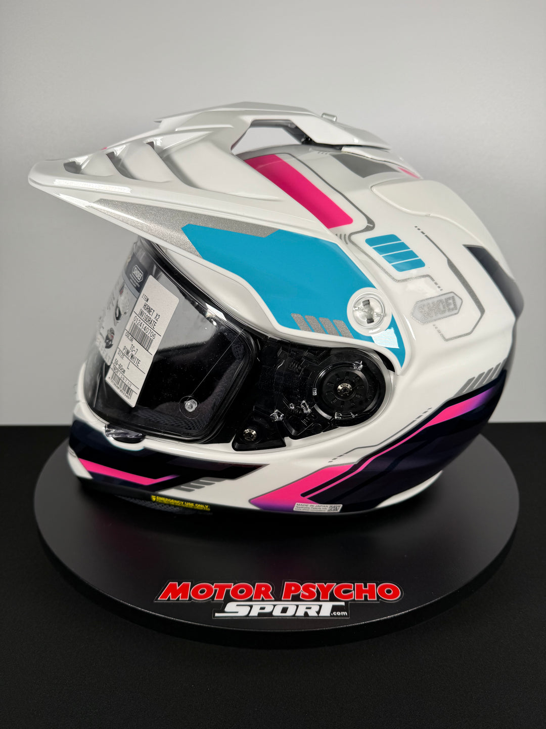 Shoei Hornet X2 Invigorate Adventure Helmet - TC-7 - Size L - USED / OPEN BOX