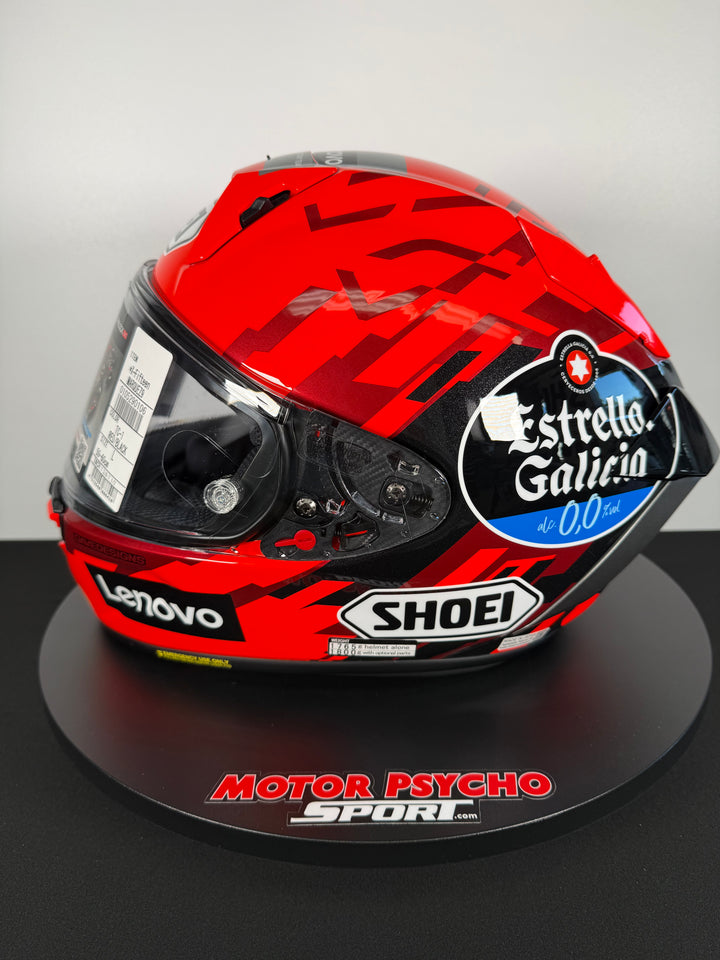 Shoei X-15 M. Marques 9 Helmet - TC-1 - Size L - USED / OPEN BOX