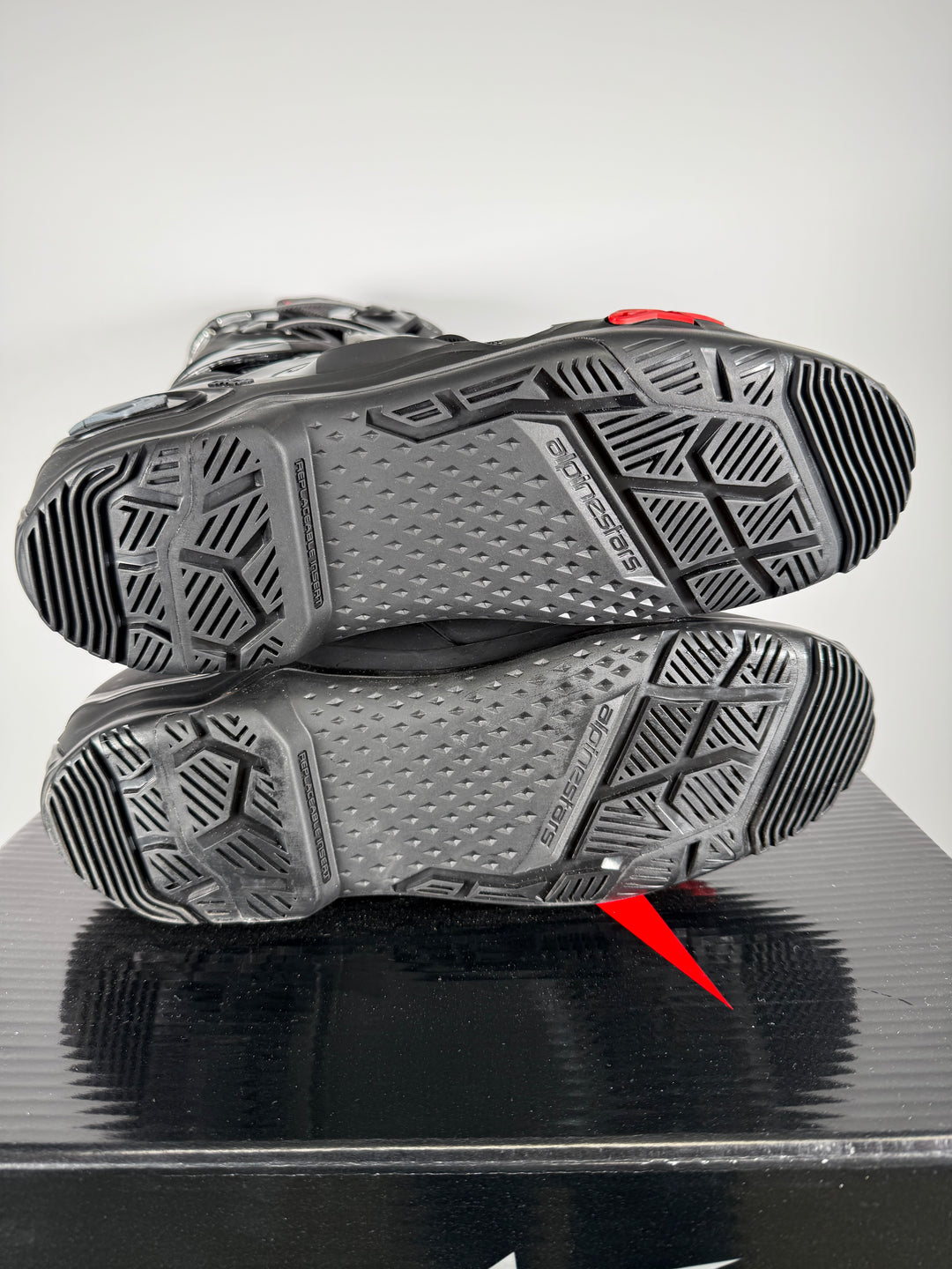 Alpinestars Tech 10 Enduro Boots - Black - Size EU 45.5 / US 11 - OPEN BOX - FINAL SALE / NO RETURNS