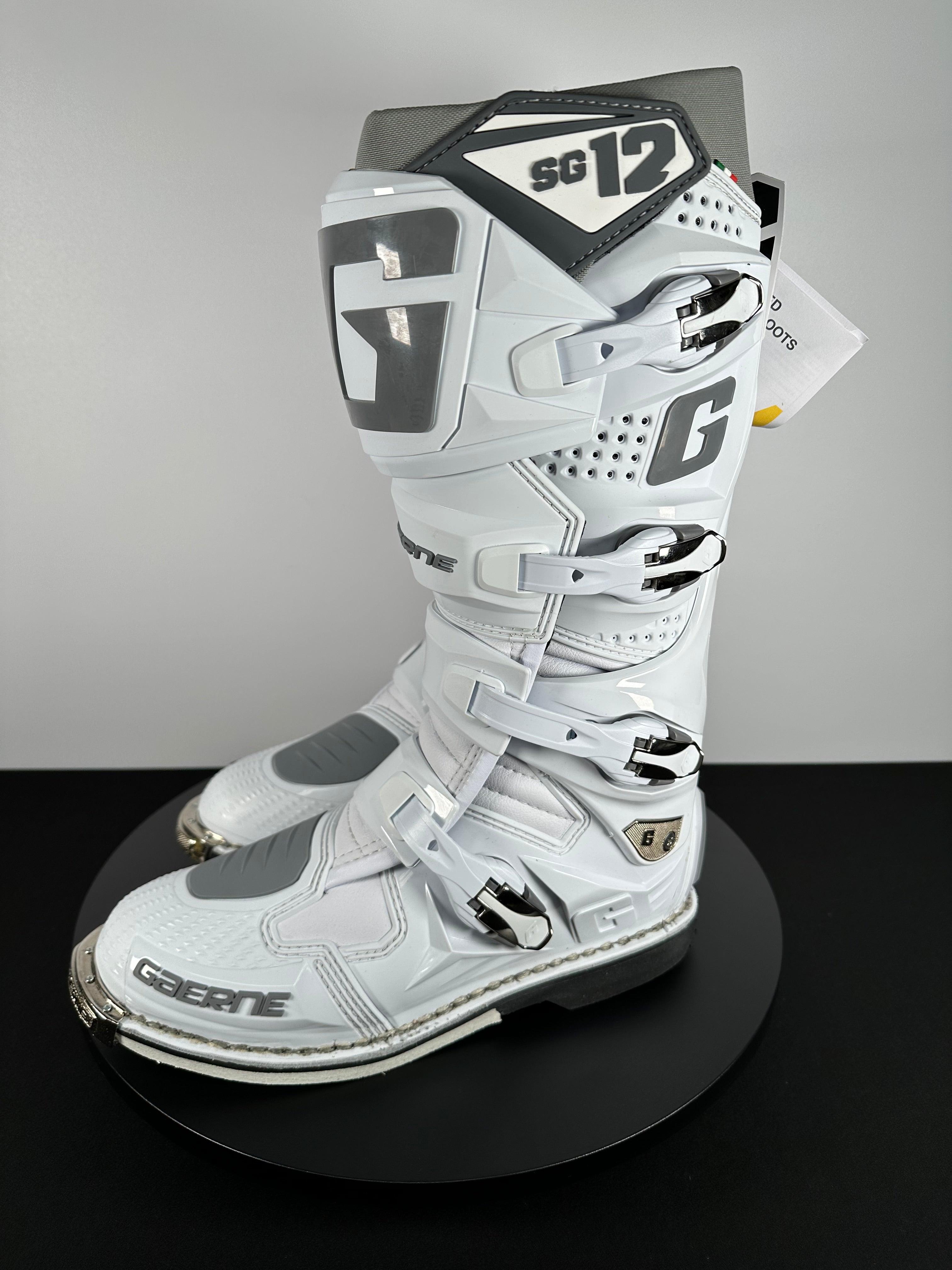 Gaerne SG-12 Boots - White – Motor Psycho Sport