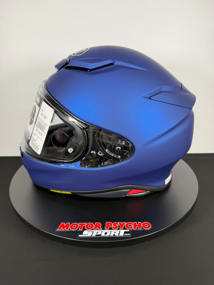 Shoei RF-1400 Helmet - Matte Blue - Size Large - USED / OPEN BOX
