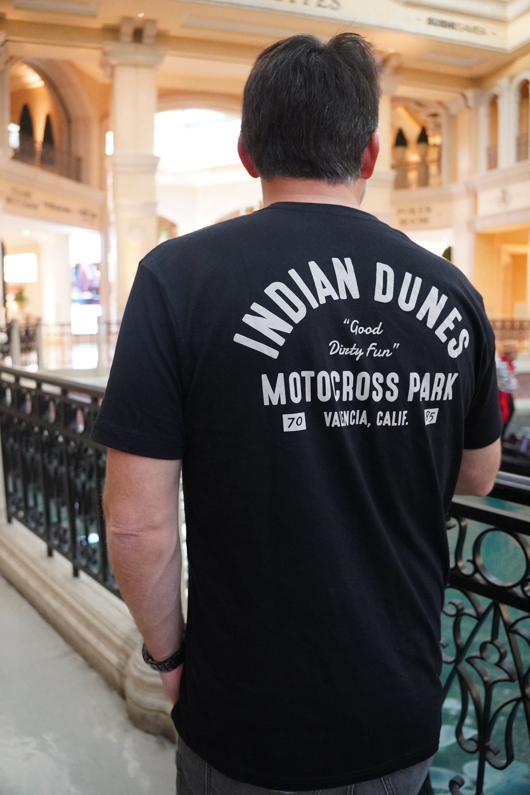 Indian Dunes Valencia T-Shirt Black