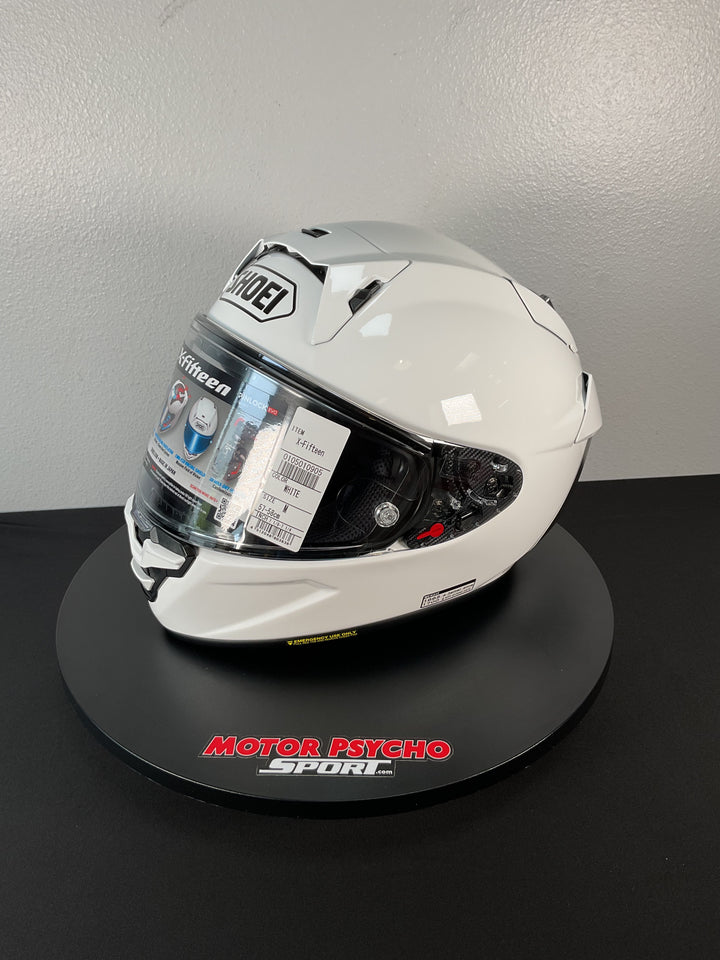 Shoei X-15 Helmet - White - Size Medium - USED / OPEN BOX
