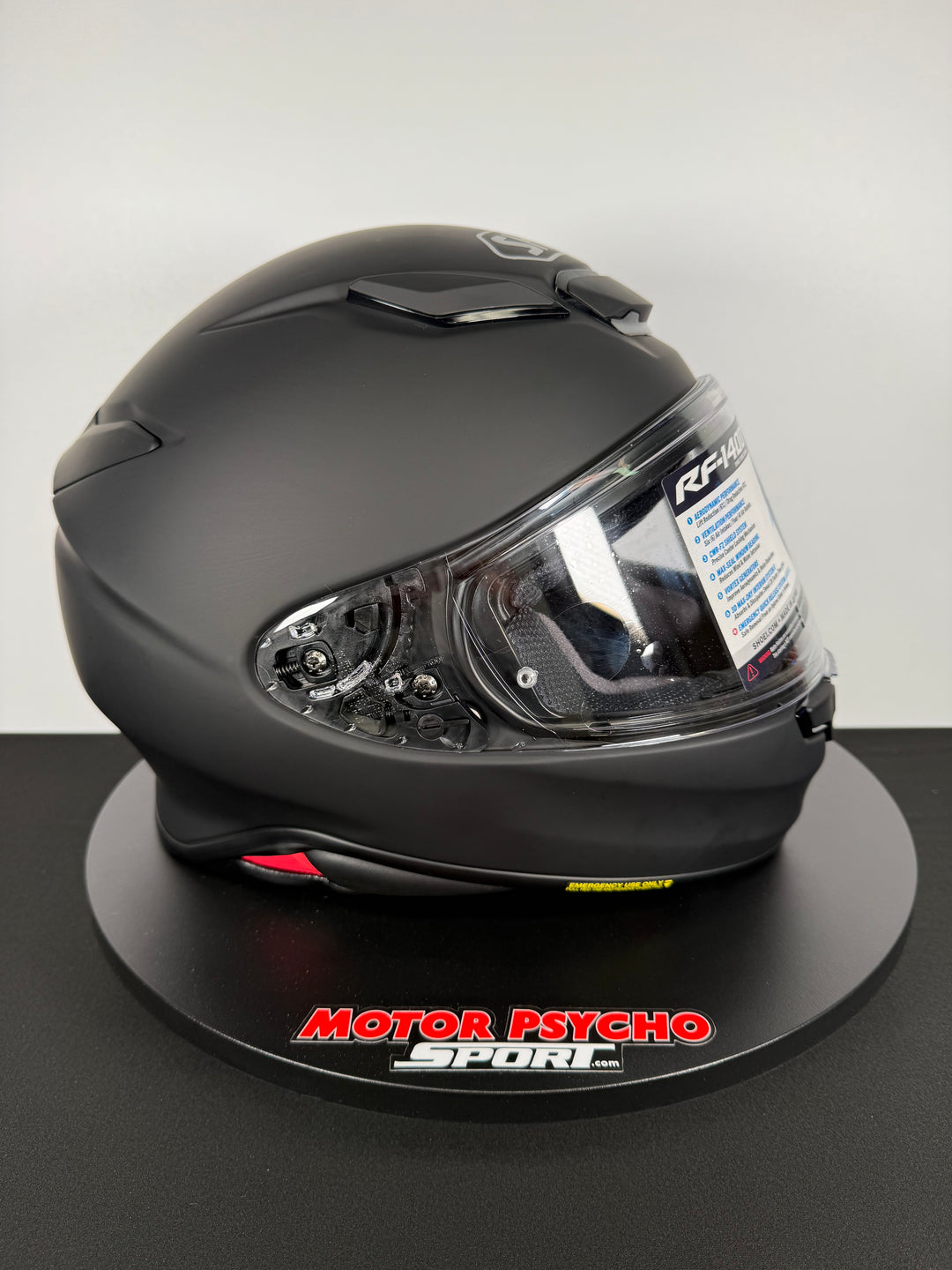 Shoei RF-1400 Helmet - Matte Black - Size 3XL - USED / OPEN BOX - FINAL SALE / NO RETURNS