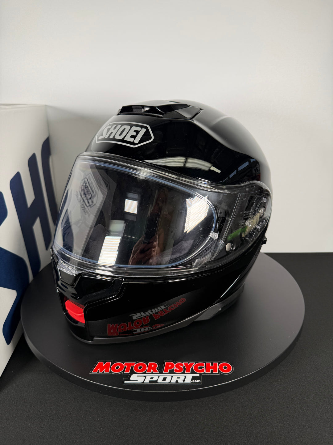 Shoei Neotec 3 Modular Helmet - Gloss Black - Size Large - USED / EXCELLENT - FINAL SALE / NO RETURNS