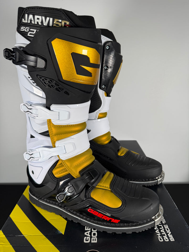 Gaerne SG-22 Enduro Boots - Jarvis 50th Anniversary Edition - Size EU 44.5 / US 10 - OPEN BOX / FINAL SALE / NO RETURNS