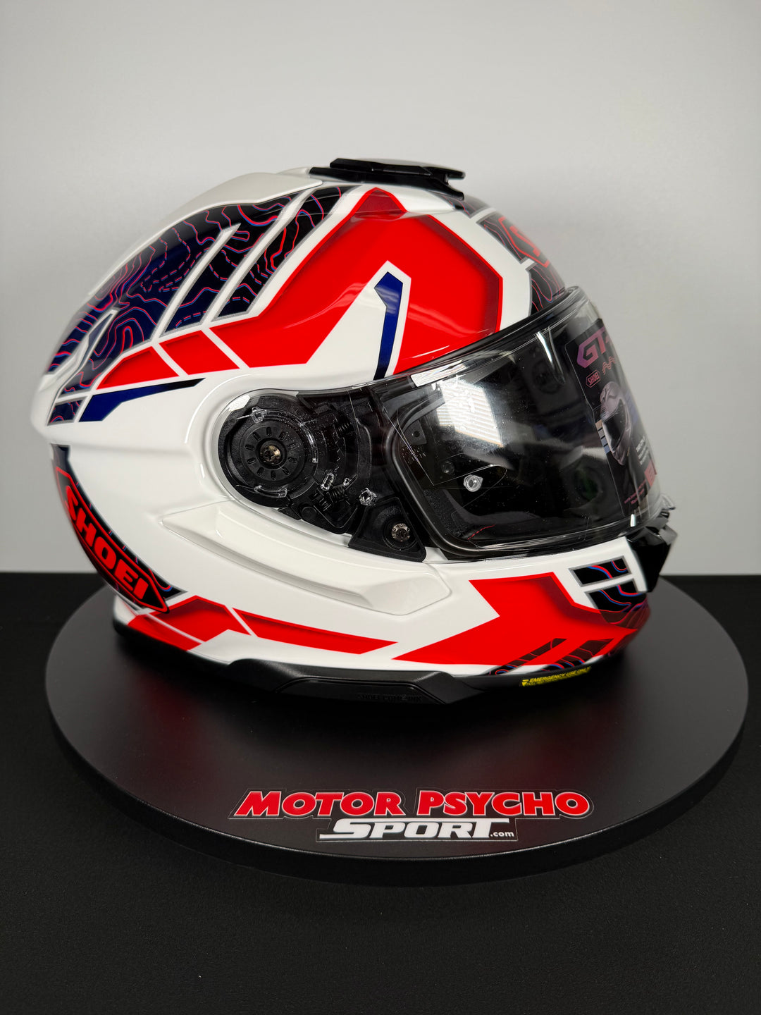 Shoei GT-Air 3 Hike Helmet - TC-10 Red/White/Blue - Size Medium - USED / OPEN BOX - FINAL SALE / NO RETURNS