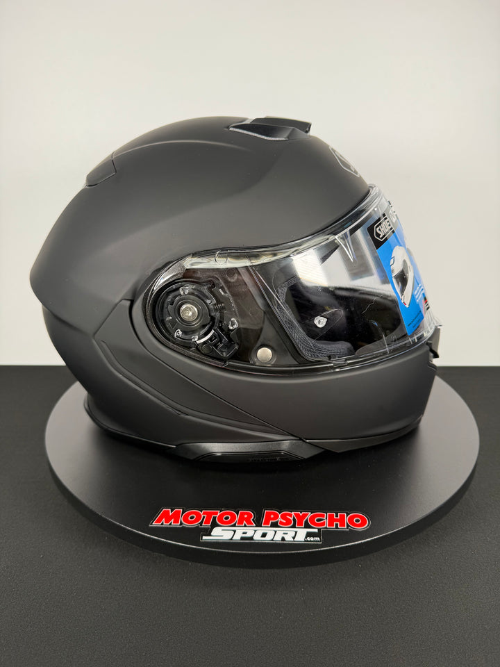 Shoei Neotec 3 Modular Helmet - Matte Black - Size Medium - USED / OPEN BOX - FINAL SALE / NO RETURNS