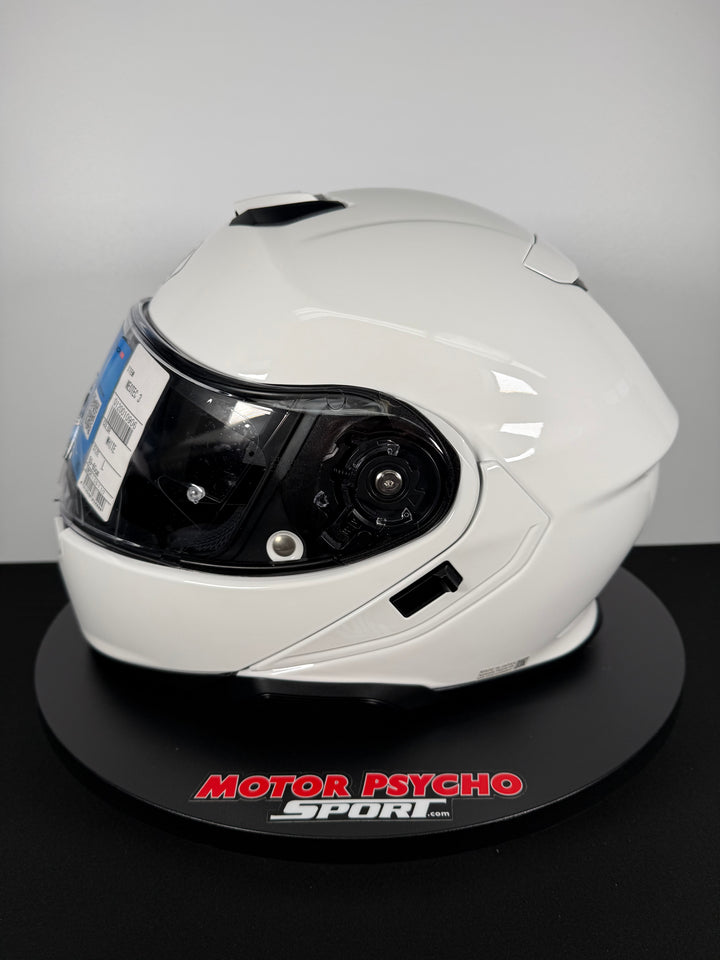 Shoei Neotec 3 Modular Helmet - Gloss White - Size Large - USED / OPEN BOX #2