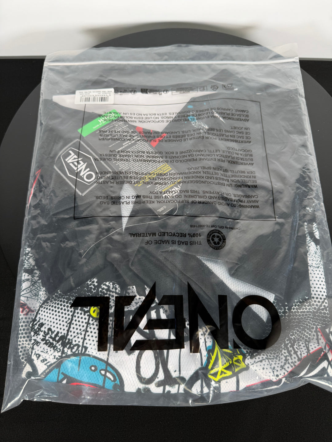 O'NEAL Youth Element Rancid Jersey Black/White - Size Youth XL - OPEN BOX - FINAL SALE / NO RETURNS