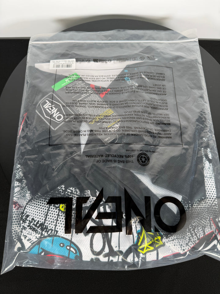 O'NEAL Youth Element Rancid Jersey Black/White - Size Youth XL - OPEN BOX - FINAL SALE / NO RETURNS