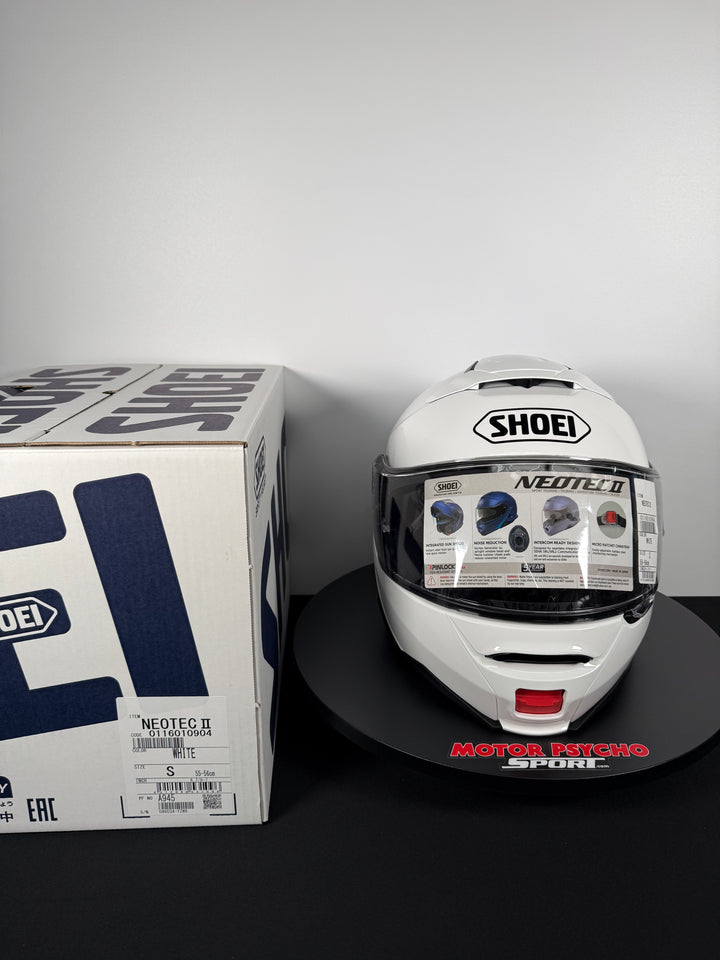 Shoei Neotec II Modular Helmet - White - Size Small - USED LIKE NEW