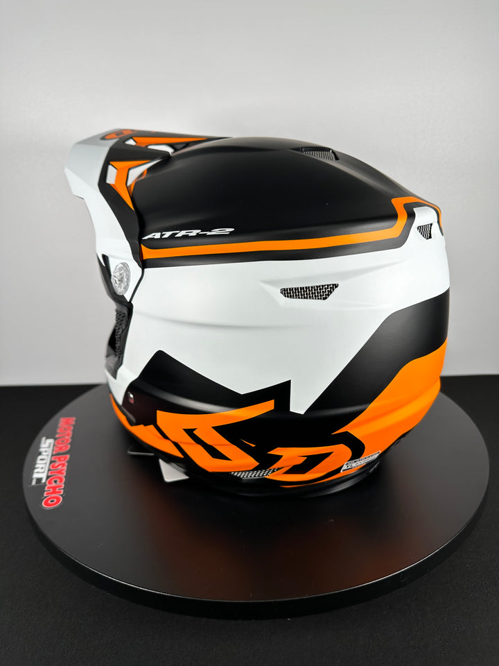 6D ATR-2Y Drive Youth Helmet - Neon Orange