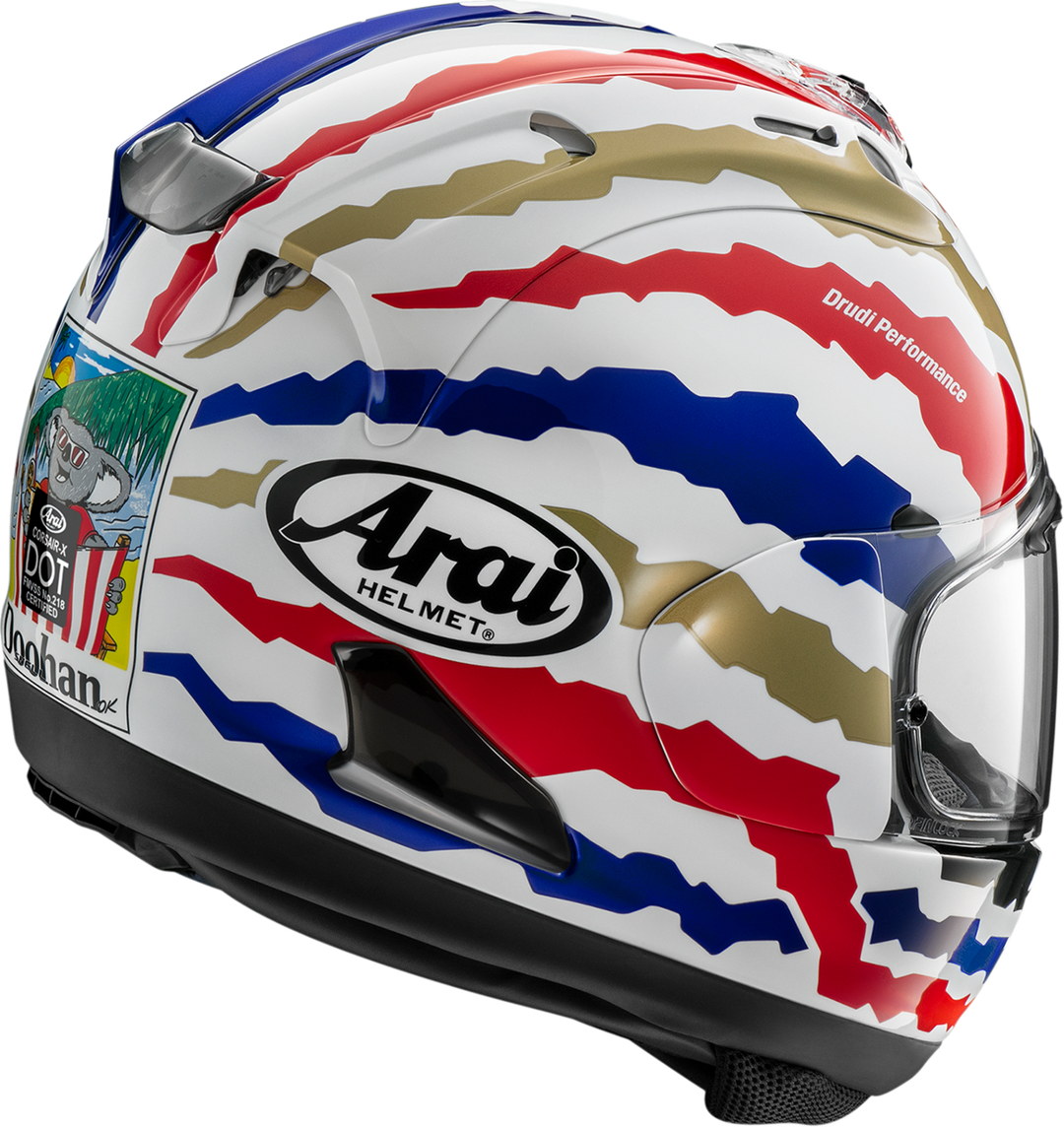 Arai Corsair-X Helmet - Doohan Restyle