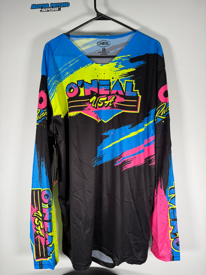 O'Neal Mayhem Reseda Jersey Black/Neon - Size XL - OPEN BOX
